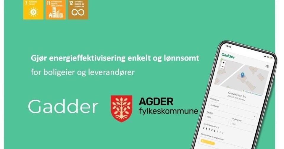 Gadder: Gratis verktøy for energieffektivisering av bolig - Kvinesdal ...