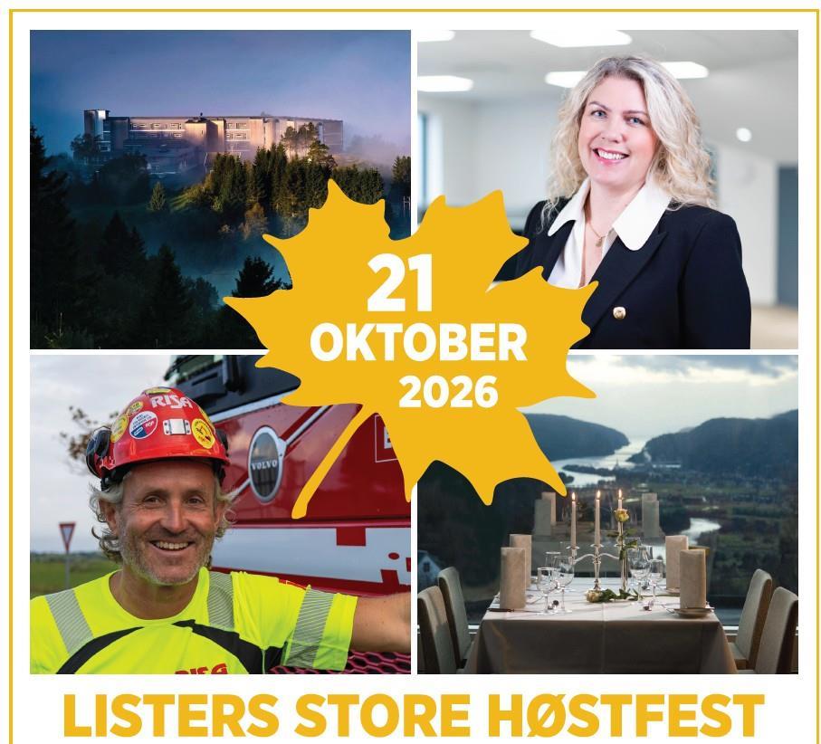 Listers store høstfest 21. oktober 2026 - Klikk for stort bilde