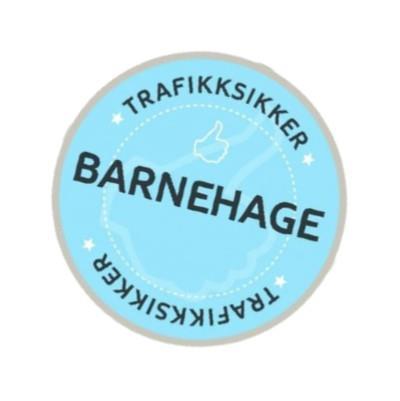 Logo trafikksikker barnehage - Klikk for stort bilde