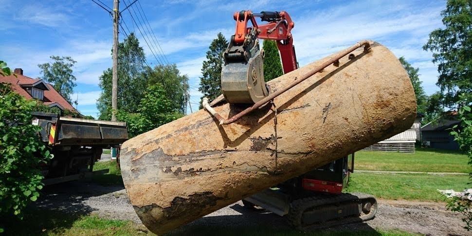 Oljetank - Klikk for stort bilde
